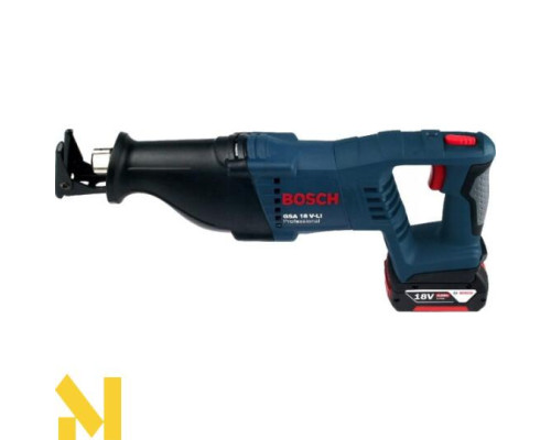 Пила шабельна акумуляторна Bosch GSA 18V-LI Professional + GBA 18 В 4,0 А*год + GAL 18V-40