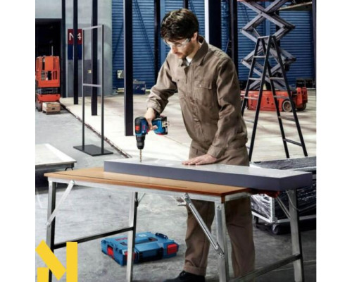 Набір акумуляторних інструментів Bosch GSB 18V-50 + GAS 18V-1 (0615990M44)