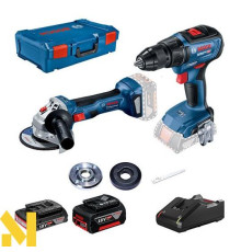 Набір інструментів акумуляторних Bosch GWS 180-LI + GSR 18V-50