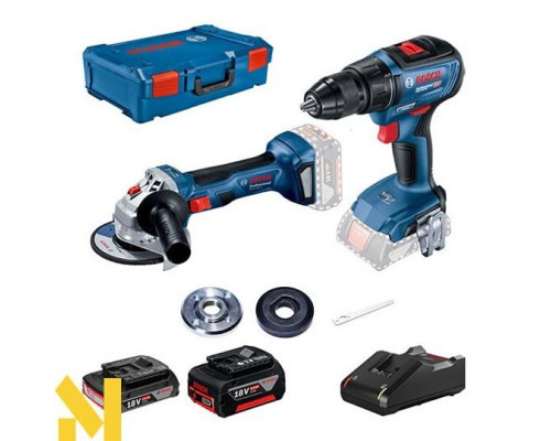 Набір інструментів акумуляторних Bosch GWS 180-LI + GSR 18V-50