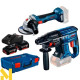 Набір інструментів акумуляторних Bosch GWS 180-LI + GBH 180-LI Professional