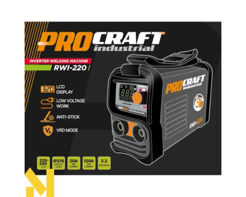 Зварювальний апарат Procraft industrial RWI220