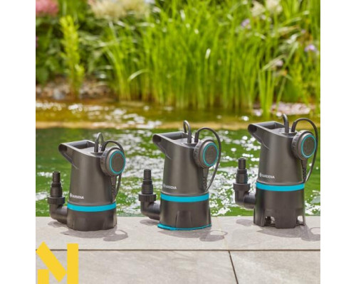 Насос дренажний Gardena 20000 Basic для брудної води (09017-47)