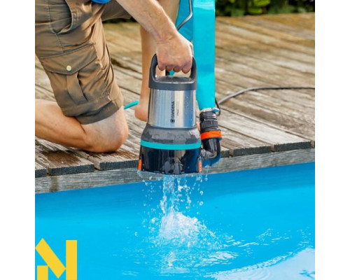 Дренажний насос для чистої води Gardena 17000 Aquasensor LED