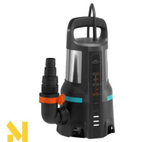 Насос дренажний для брудної води Gardena 20000 Aquasensor LED