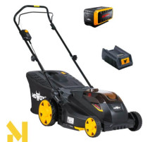 Газонокосарка акумуляторна Mowox EM 4340 PX-Li (комплект з акумулятором та зарядним пристроєм)