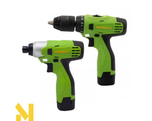 Набір інструментів акумуляторних Procraft Industrial РА168SET