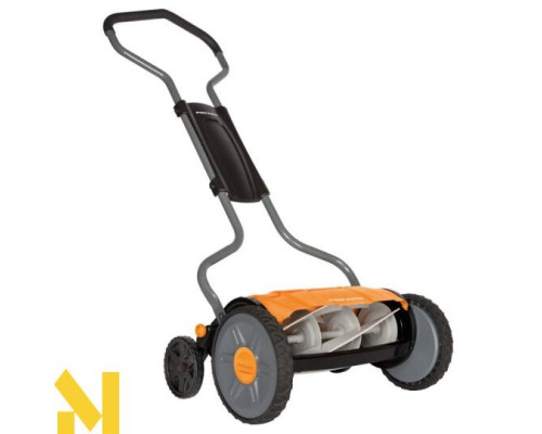 Газонокосарка механічна барабанна Fiskars StaySharp Plus Reel Mower 113872 (1015649)