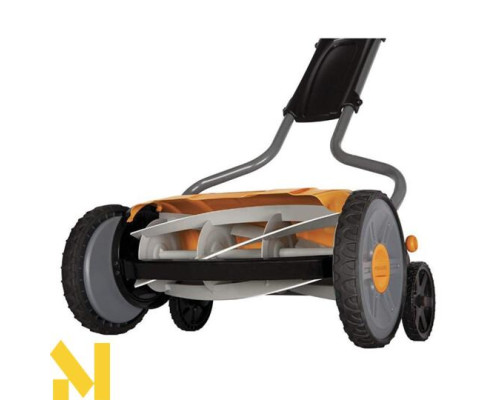 Газонокосарка механічна барабанна Fiskars StaySharp Plus Reel Mower 113872 (1015649)