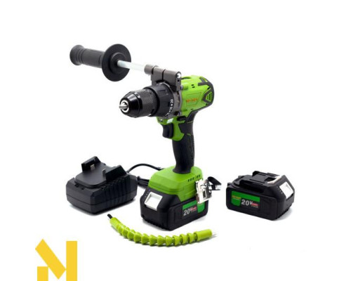 Шуруповерт акумуляторний Procraft Industrial PA18BL Extra (комплект з 2 АКБ та ЗП)