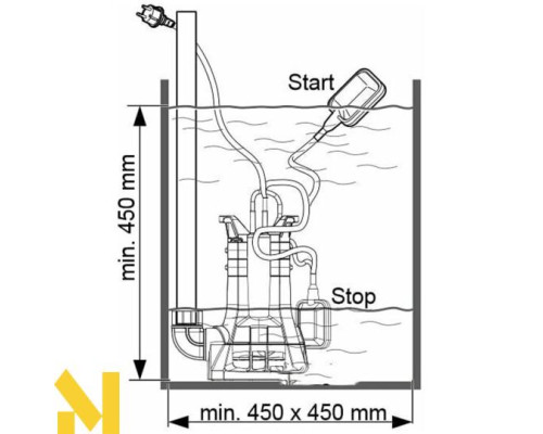 Насос заглибний AL-KO Drain 20000 HD Premium