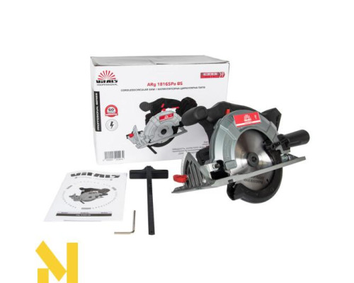 Пила дискова акумуляторна Vitals Professional ARg 18165Pa BS SmartLine (без АКБ та ЗП)