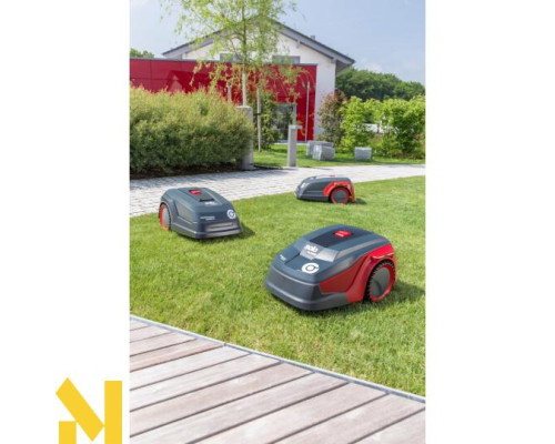 Газонокосарка-робот SOLO by AL-KO Robolinho 1200 W + набір для прокладання кабелю  (127513)
