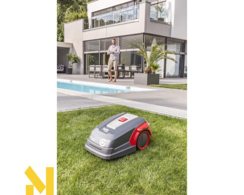 Газонокосарка-робот SOLO by AL-KO Robolinho 1200 W + набір для прокладання кабелю  (127513)