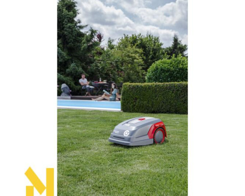 Газонокосарка-робот SOLO by AL-KO Robolinho 1200 W + набір для прокладання кабелю  (127513)