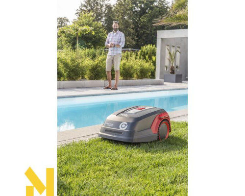 Газонокосарка-робот SOLO by AL-KO Robolinho 1200 W + набір для прокладання кабелю  (127513)