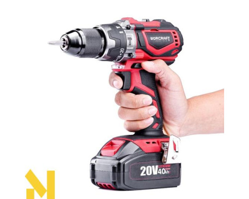 Акумуляторний дриль-шуруповерт безщітковий Worcraft CHD-S20LiB