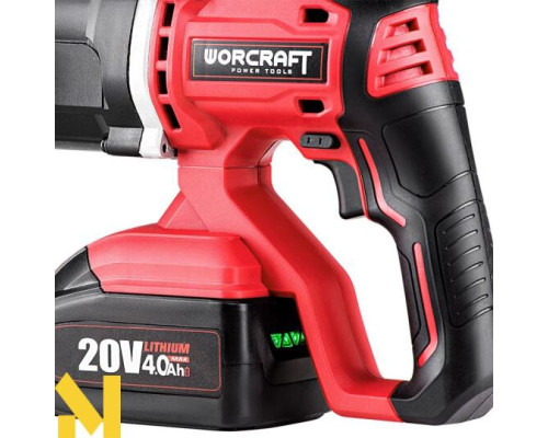 Перфоратор акумуляторний прямий Worcraft CRH-S20LiT (без АКБ та ЗП)
