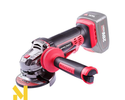 Болгарка (кутова шліфмашина) акумуляторна Worcraft CAG-S20Li-125 (без АКБ та ЗП)