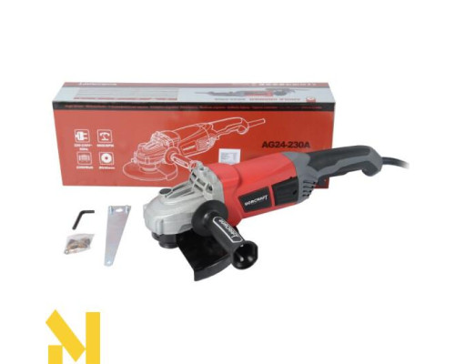 Болгарка (кутова шліфмашина) Worcraft AG24-230A