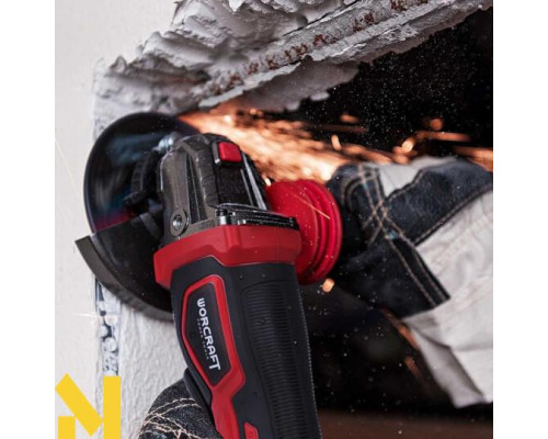 Болгарка (кутова шліфмашина) акумуляторна Worcraft CAG-S20LIB-125 (без АКБ та ЗП)