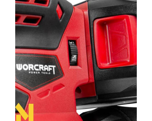 Шліфмашина ексцентрикова акумуляторна Worcraft CRS-S20Li (без АКБ и ЗП)