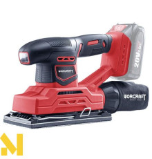 Шліфмашина вібраційна акумуляторна Worcraft CFS-S20Li (без АКБ та ЗП)