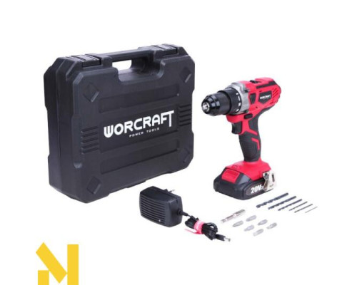 Шуруповерт акумуляторний WORCRAFT CD-S20LiWB