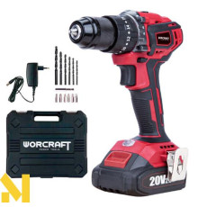 Шуруповерт акумуляторний Worcraft CHD-S20LiBAB