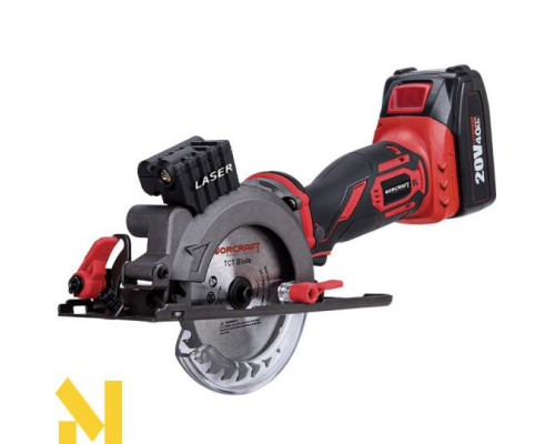 Міні-пила дискова акумуляторна Worcraft CMCS‑S20LiB (без АКБ та ЗП)