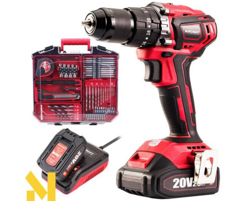 Шуруповерт акумуляторний Worcraft CHD-S20LiBAT