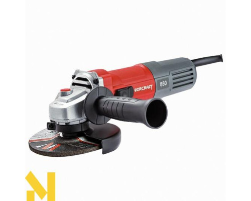 Болгарка (кутова шліфмашина) Worcraft AG08-125PS