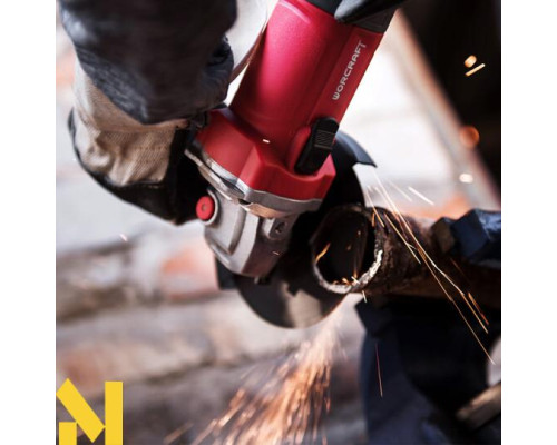 Болгарка (кутова шліфмашина) Worcraft AG08-125PS