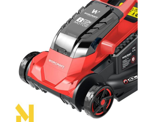 Газонокосарка акумуляторна Worcraft CLM‑S40LiBH (без АКБ та ЗП)