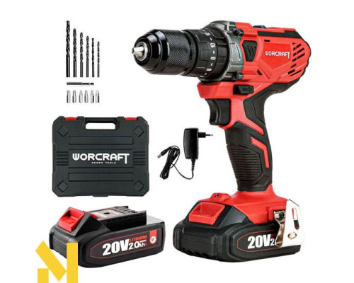 Шуруповерт акумуляторний Worcraft CHD-S20LiWB