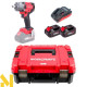 Гайковерт акумуляторний Worcraft CIW-S20LiB-850 + 2 АКБ CLB-20V-4.0H + ЗП CLC-20V-2.4HB + Кейс XCUBE006