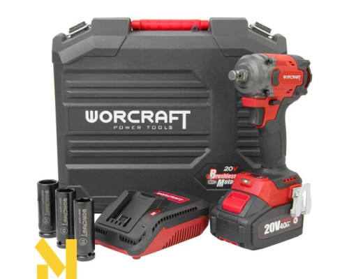 Гайковерт акумуляторний Worcraft CIW‑S20LiBM‑450