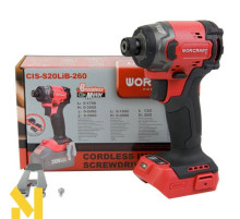 Гайковерт ударний акумуляторний WORCRAFT CIS-S20LiB-260 (без АКБ та ЗП)