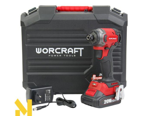 Гайковерт ударний акумуляторний WORCRAFT CIS‑S20LiBM‑260