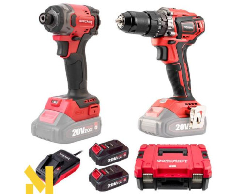 Набір інструментів акумуляторних Worcraft XCUBE030