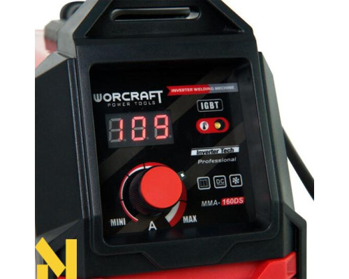 Зварювальний інвертор WORCRAFT MMA-160DS