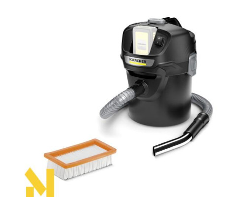 Пилосос акумуляторний для збору золи Karcher AD 2 BATTERY (без АКБ та ЗП)