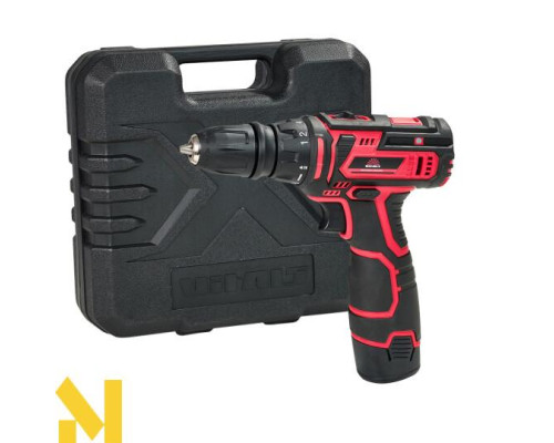 Акумуляторний дриль-шуруповерт Vitals AU 12/2KP QC