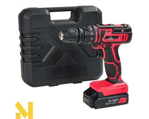 Дриль-шуруповерт акумуляторний Vitals AU 18/2KP QC