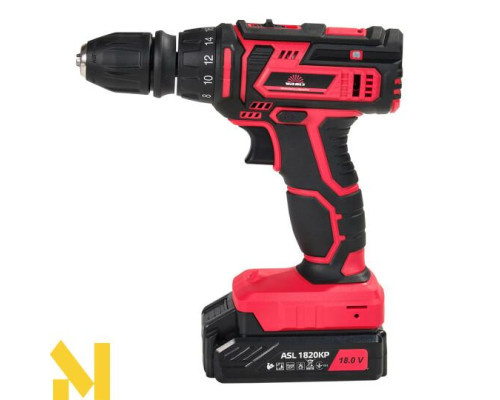 Дриль-шуруповерт акумуляторний Vitals AU 18/2KP QC