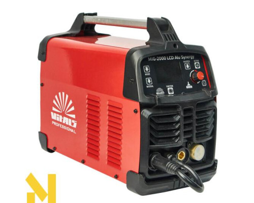 Зварювальний напівавтомат Vitals Professional MIG 2000 LCD Alu Synergy