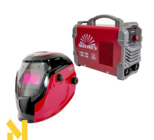 Комплект Зварювальний інвертор Vitals B 1400D + Маска Vitals Master 2500 (1+1)