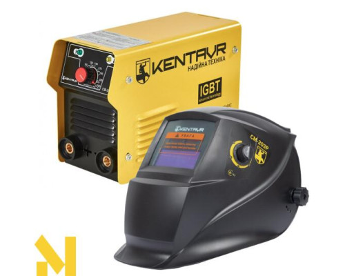 Комплект Зварювальний інвертор Кентавр СВ-255НМ + Маска СМ-203Р (1+1)