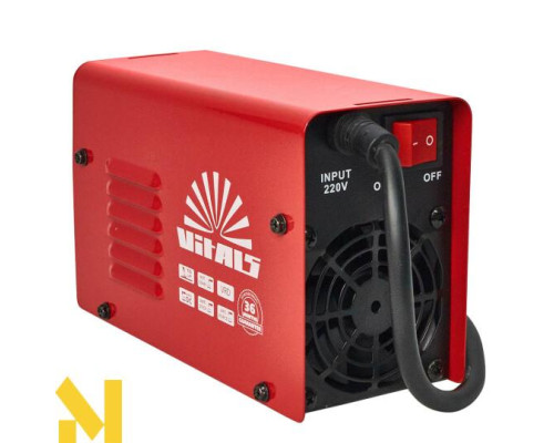 Комплект Зварювальний інвертор Vitals MMA-1400 LCD mini + Маска Vitals 1500 (1+1)