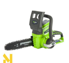 Пила ланцюгова акумуляторна Greenworks G24CS25 (без АКБ та ЗП)